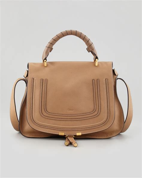 chloe marcie medium satchel with strap|chloe marcie medium shoulder bag.